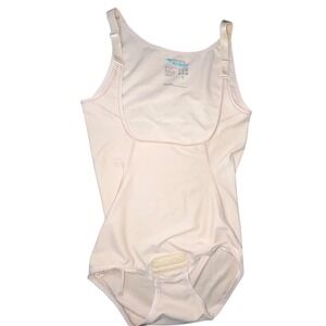 Marena Recovery Bodysuit Post Surgery Shapewear Beige Size L Compression